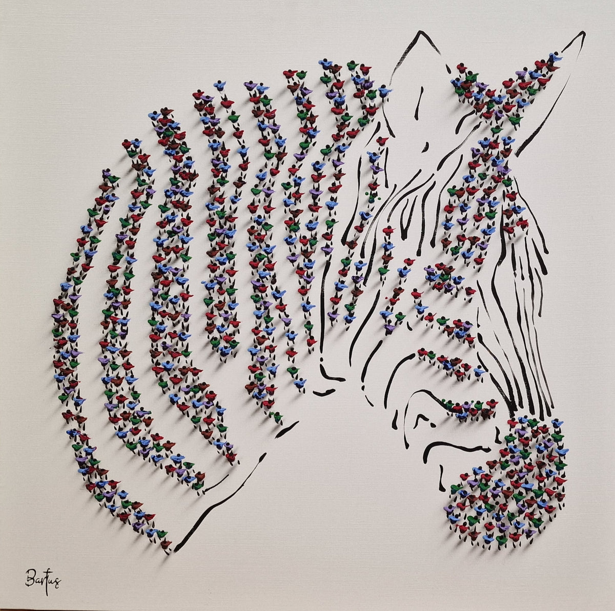 107 Bartus 80×80,.,Cebra