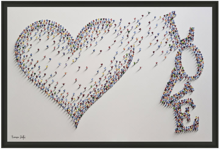 135 100x150cm love op maat 24