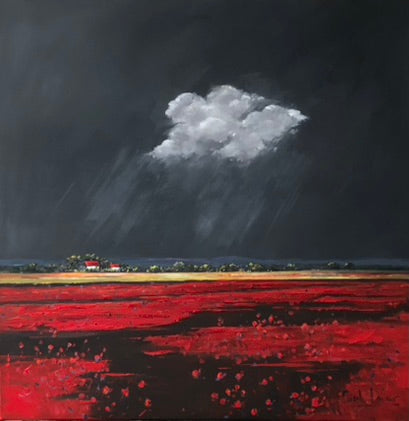6644 A Solitary Cloud 70x70cm