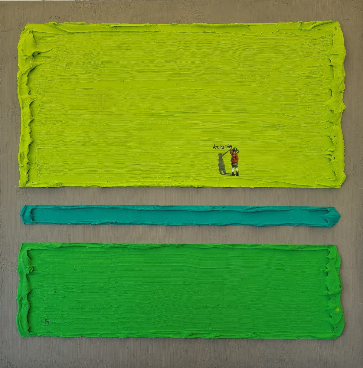 Art Is Life 100x100cm
