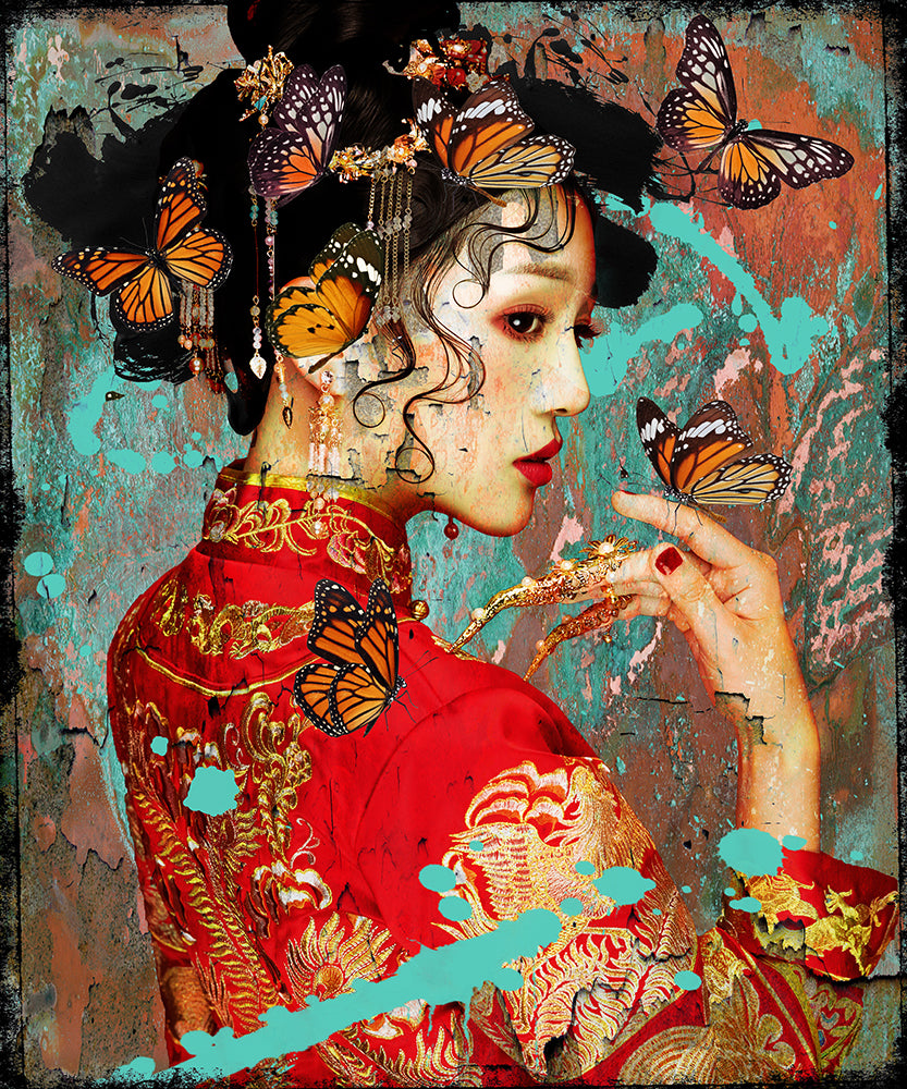 Asian Loves I 100x120cm in tiff