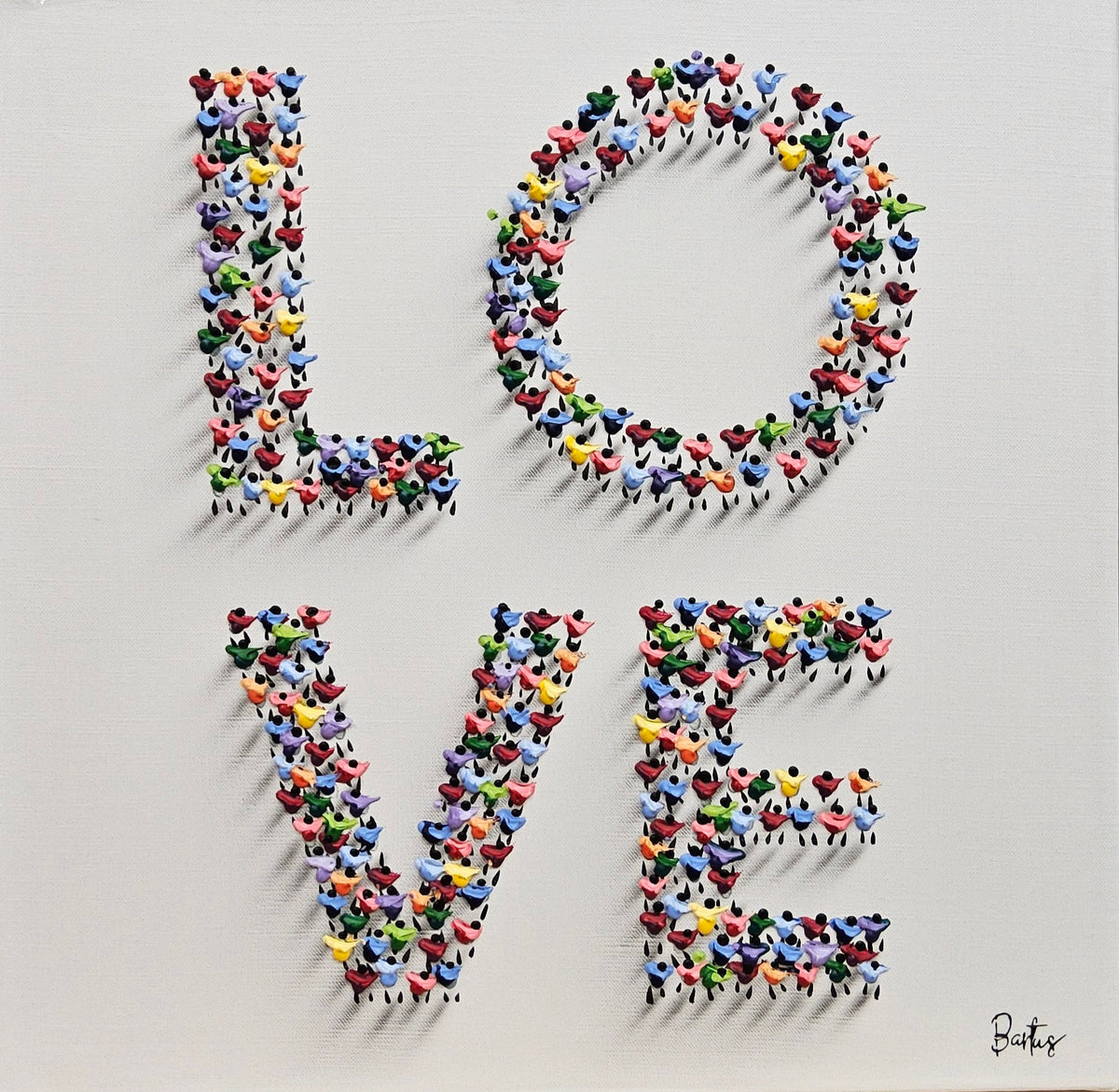 Bartus 50×50 Love.,