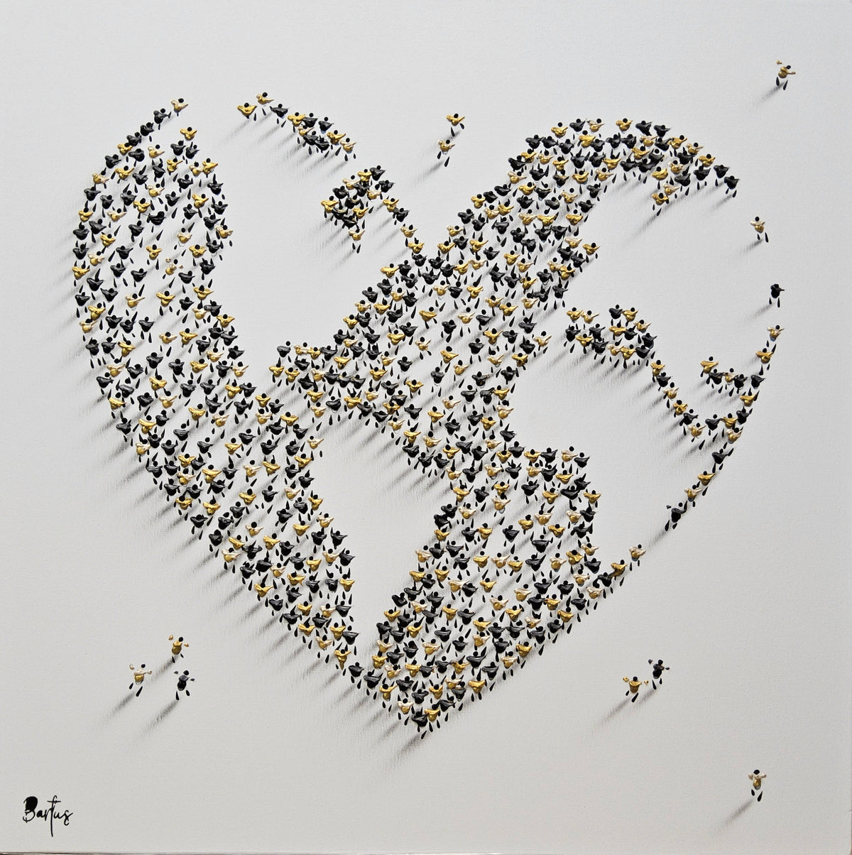 Bartus 5Heart World! Gold and Black