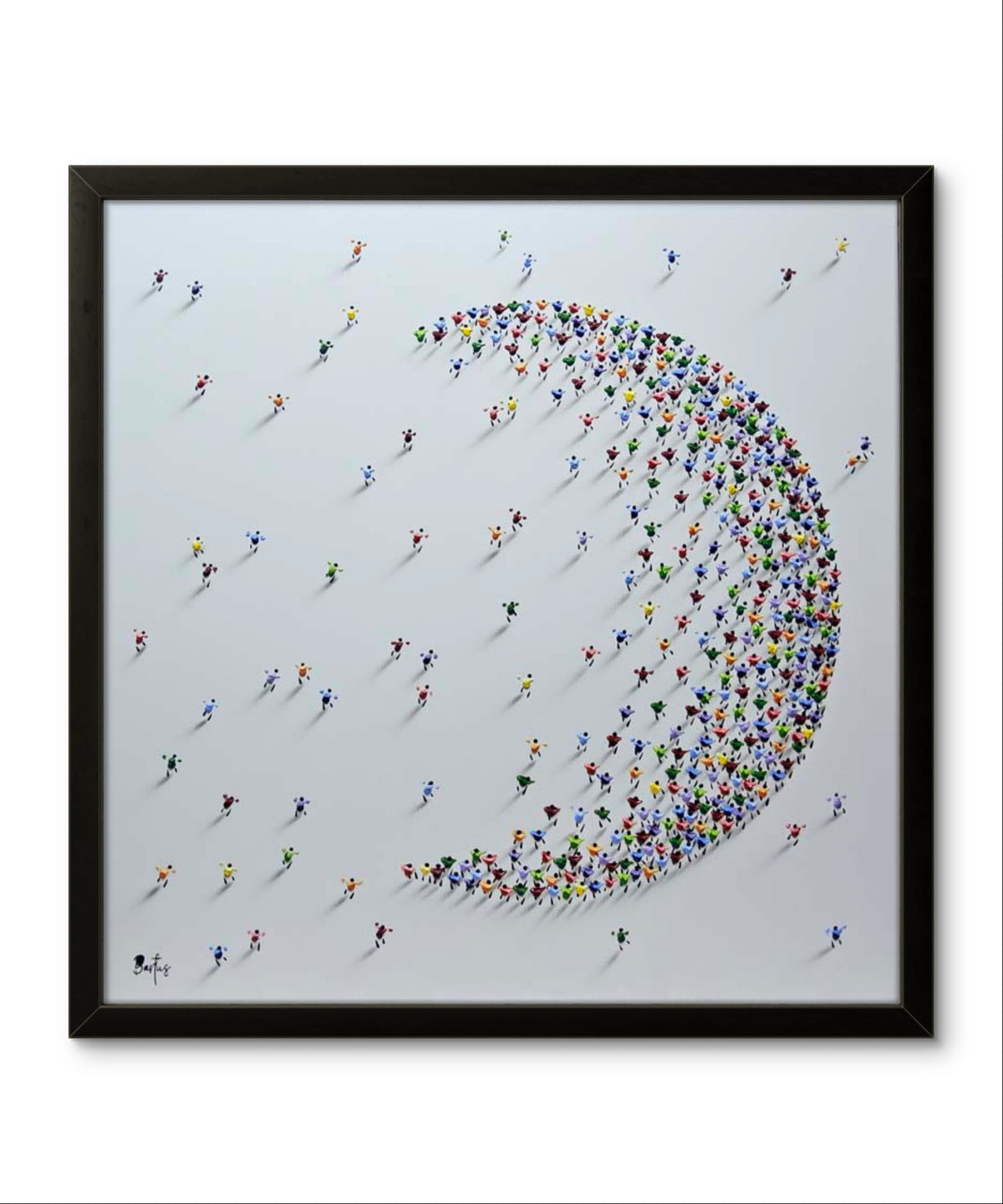 Bartus Luna Creciente II Circle 100x100cm 250