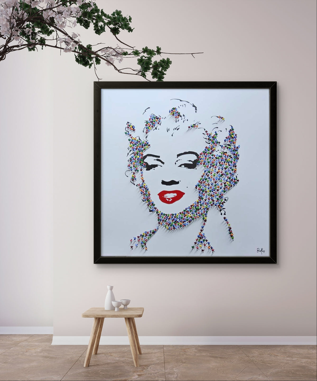 Bartus Monroe I interieur 100x100cm 243