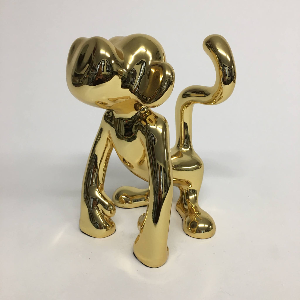Burki Gold, gouden aap, jacky zegers, art that makes you happy