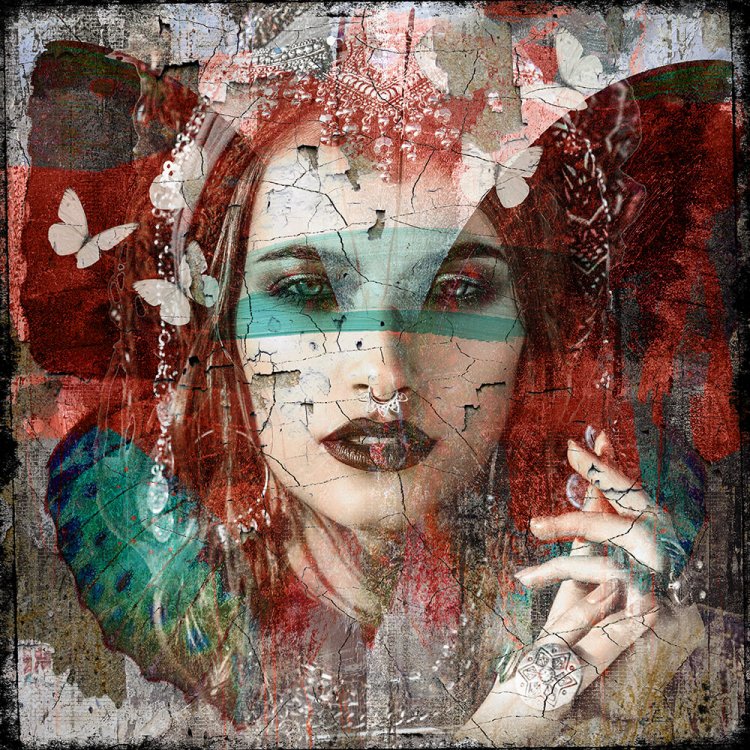 Choice of life 100x100cm in tiff