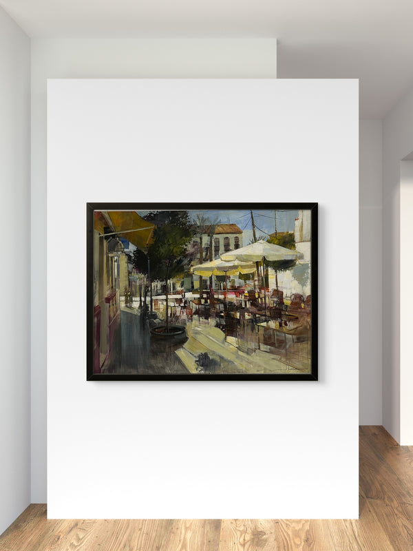 City scene V – Tomas Ibanez 120x90cm (2)