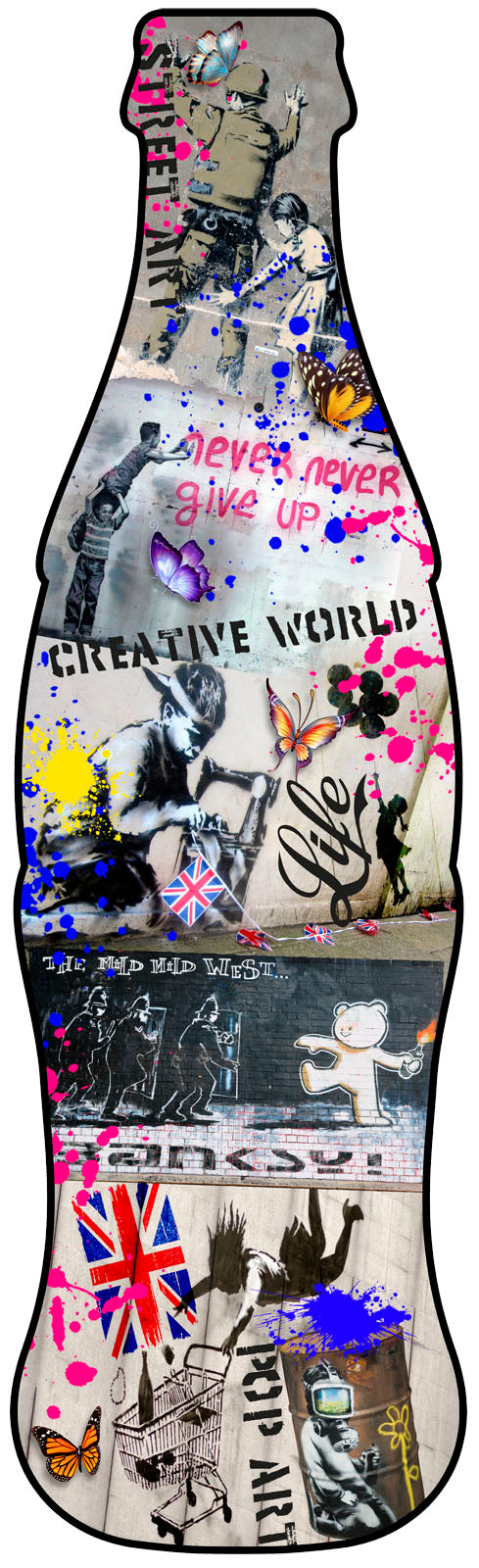 Coca Cola – Homage to Bansky 3