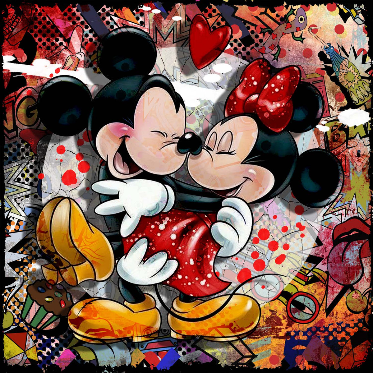 Enjoy and Love 50x50cm in jpg