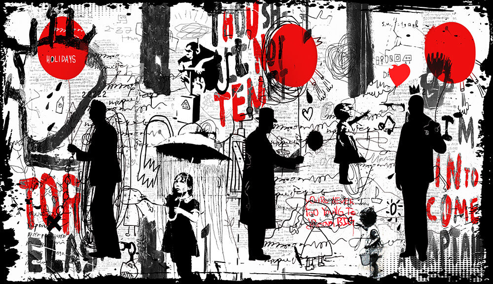 Famous Wall I 75x130cm in tiff