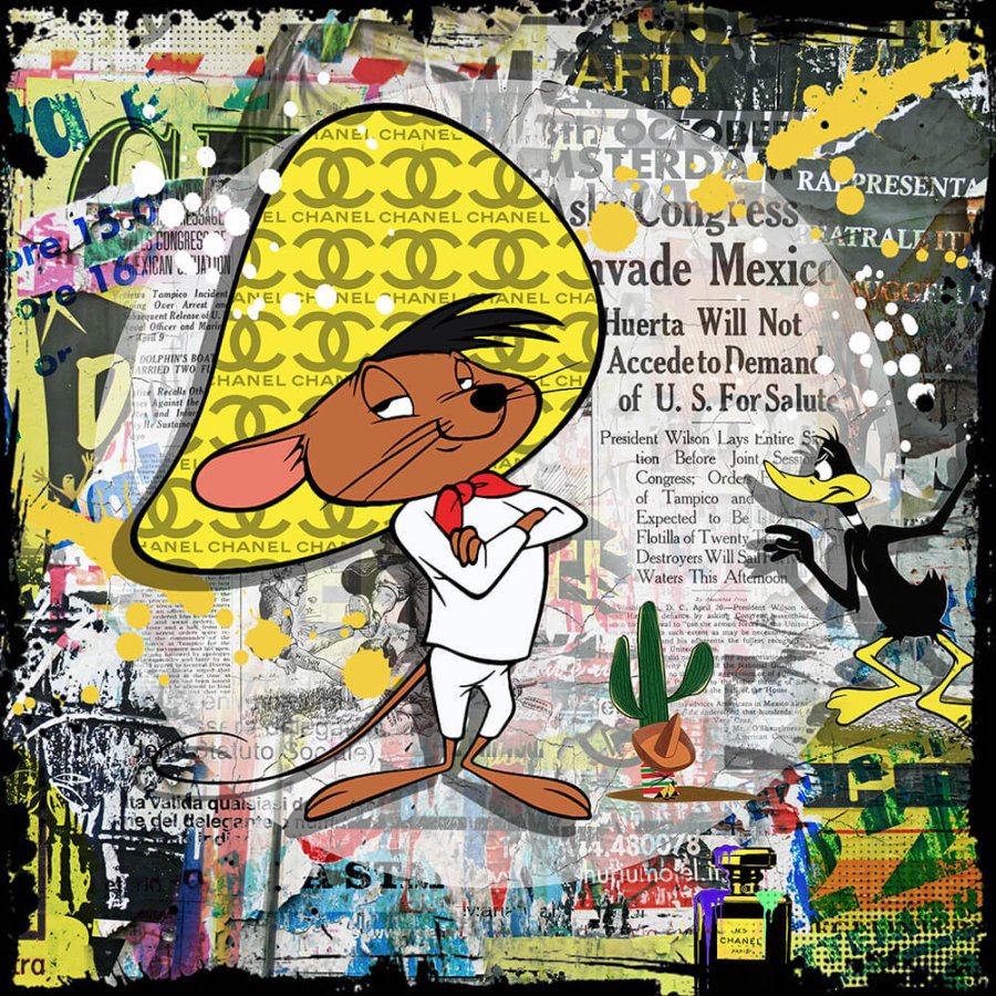 Fashion Speedy 100x100cm in tiff