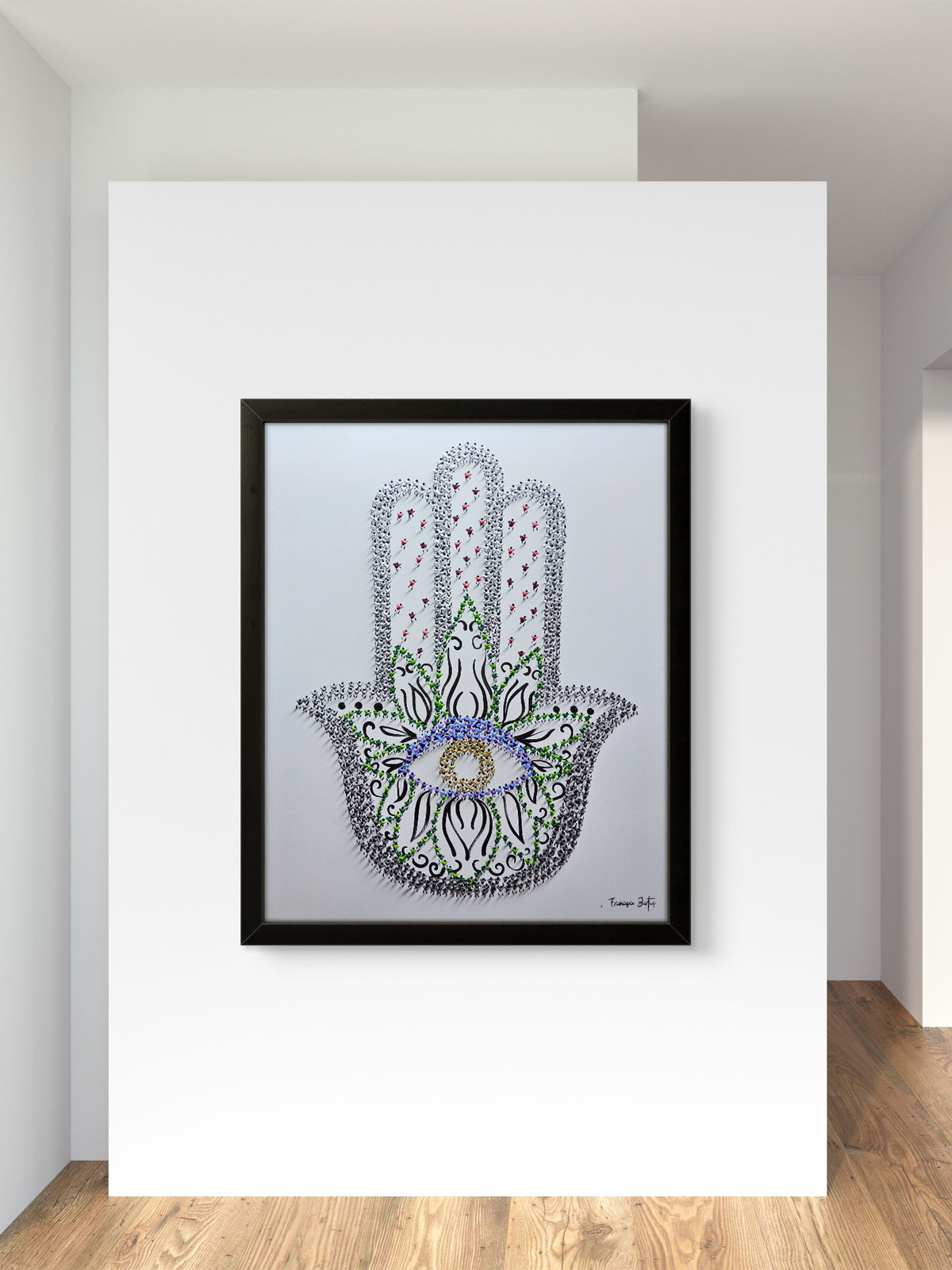 Francisco Bartus 110×90 Fatima’s hand (2)