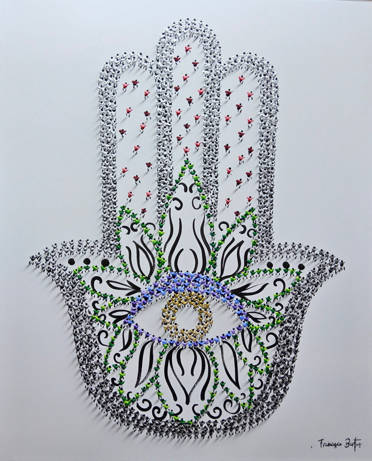 Francisco Bartus 110×90 Fatima’s hand