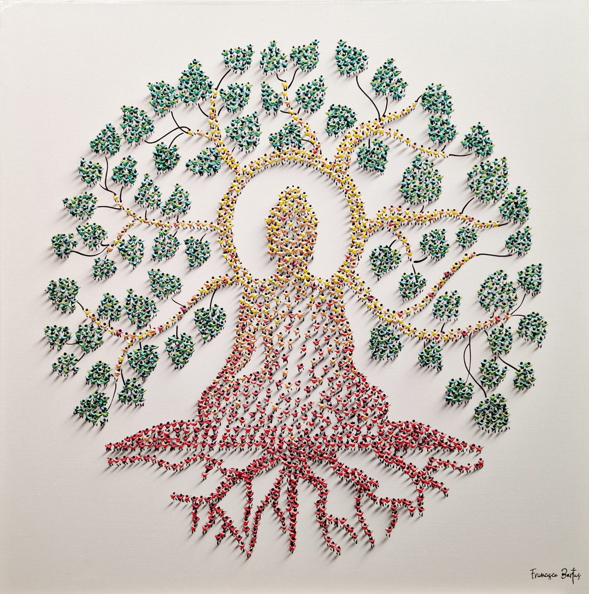 Francisco Bartus 120×120 Buda I