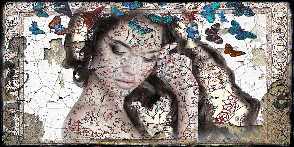 GE01_00541 70x140cm iThe blue Butterfly I