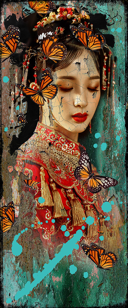 Geisha IV 50x120cm in tiff