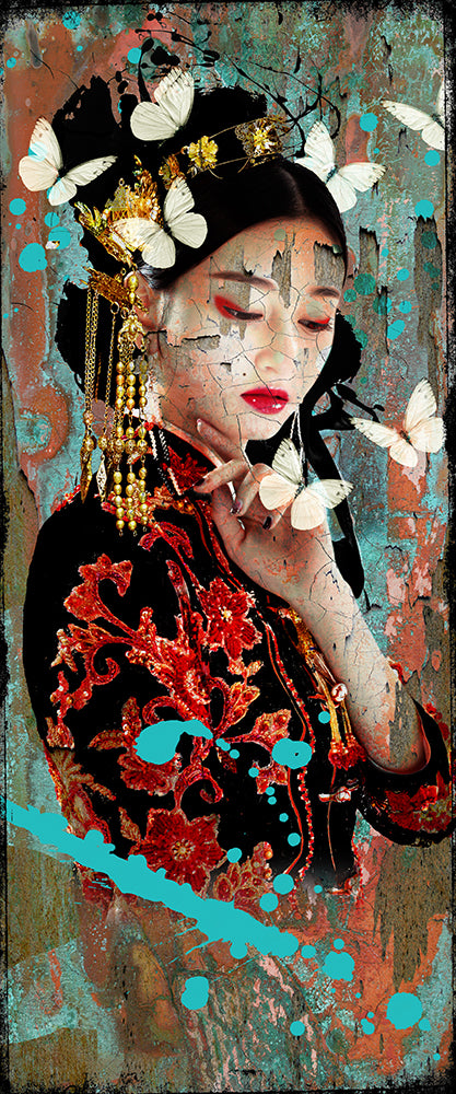 Geisha VI 50x120cm in tiff