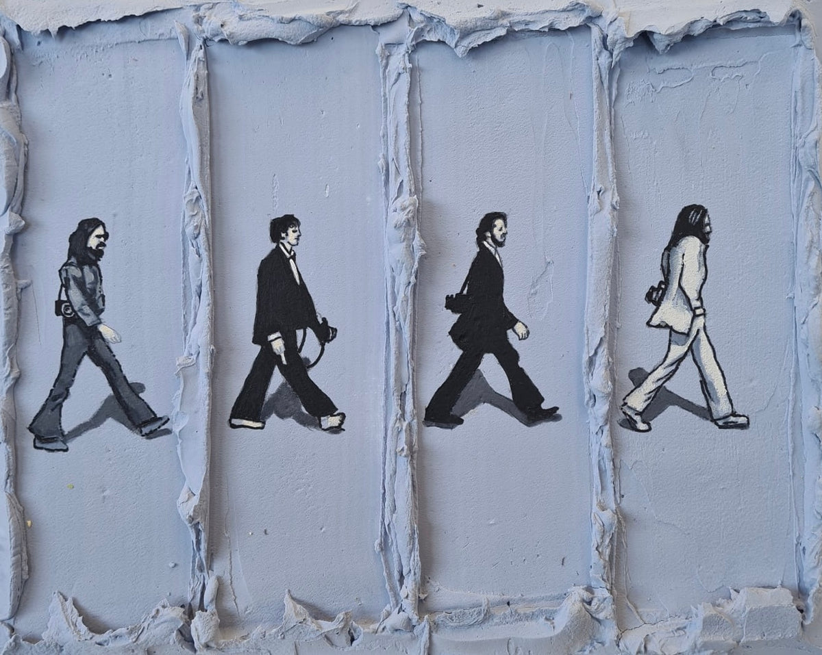 Gentlemen on the Move 24x30cm