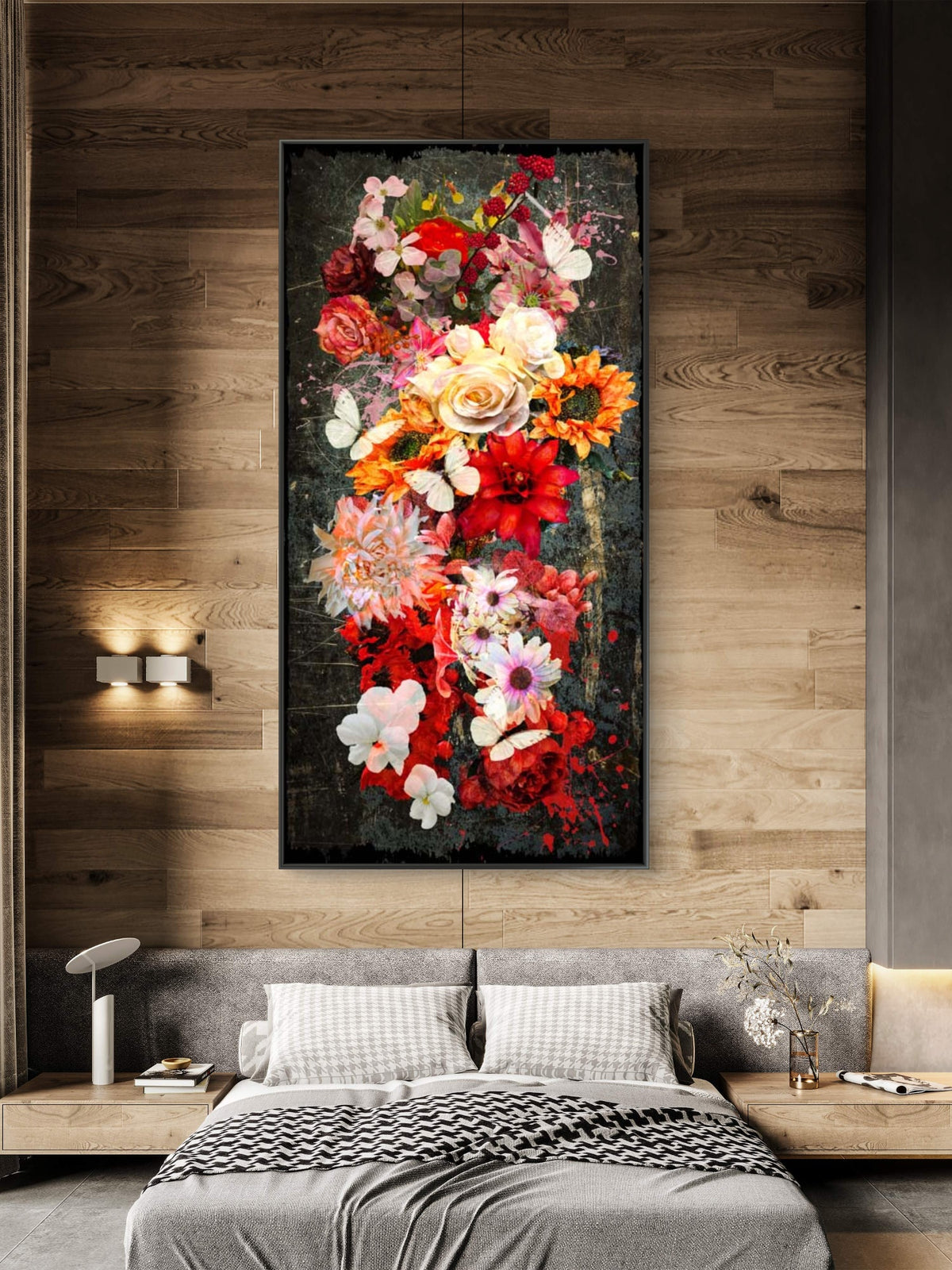 Hans Jochem Flowerworks II interieur 60x120cm