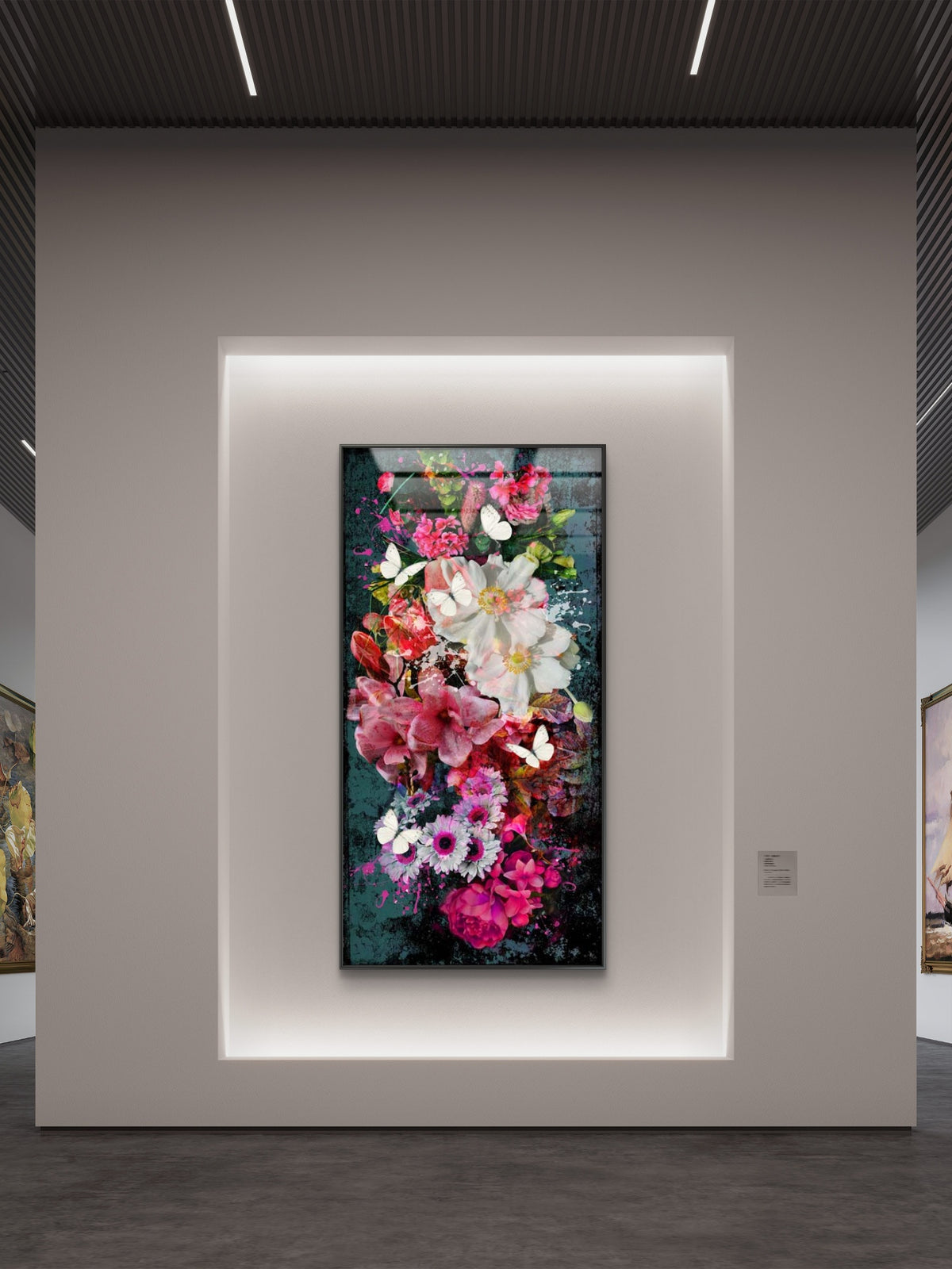 Hans Jochem Flowerworks III interieur 60x120cm