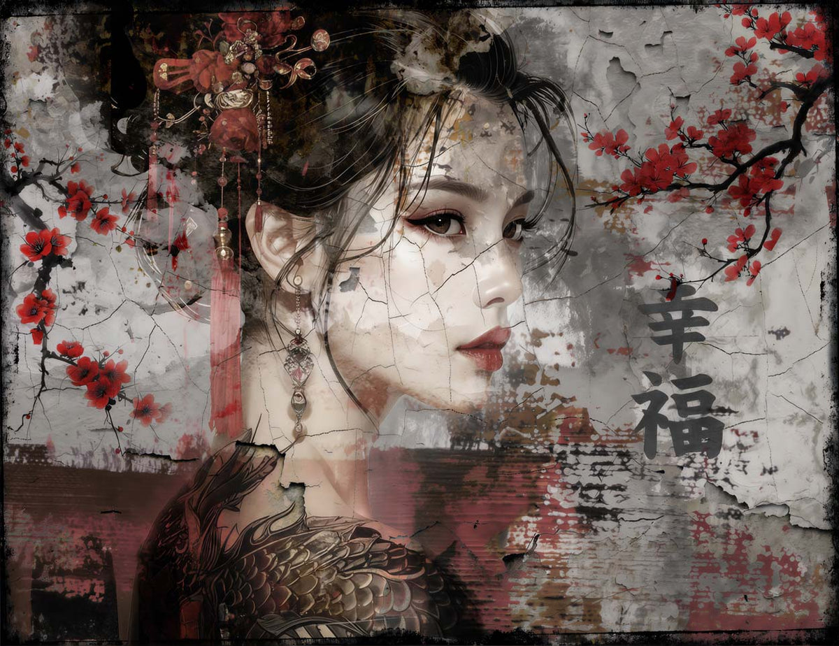 Happiness 100x130cm in jpg