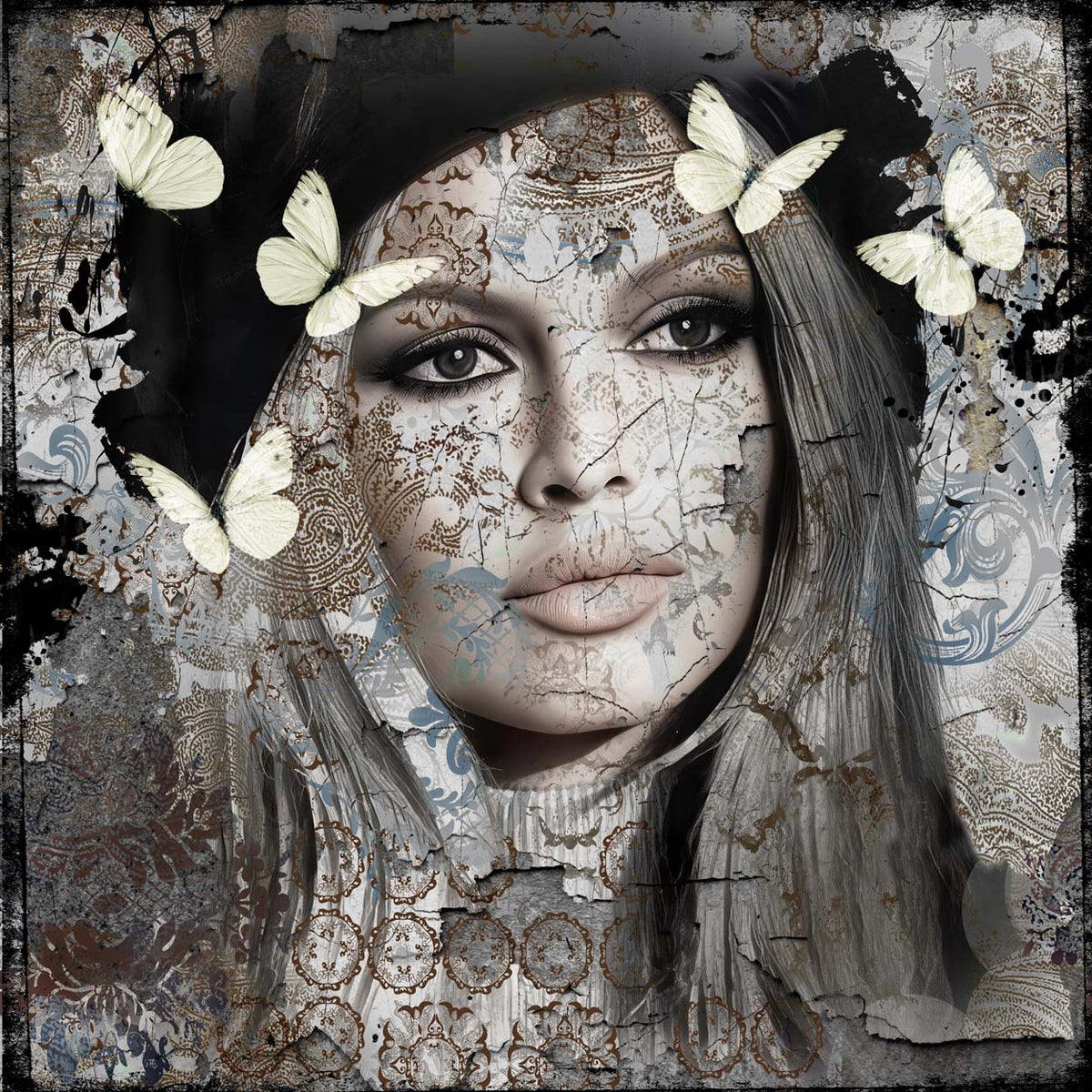 Lady of my dream 96 100x100cm in jpg