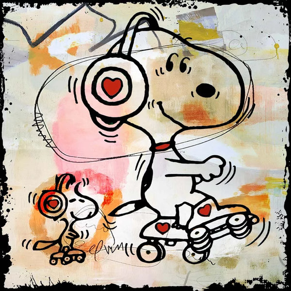 Lets ride together 100x100cm in jpg