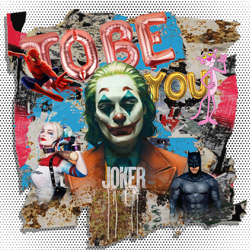 MB01-81 To be you 100x100cm