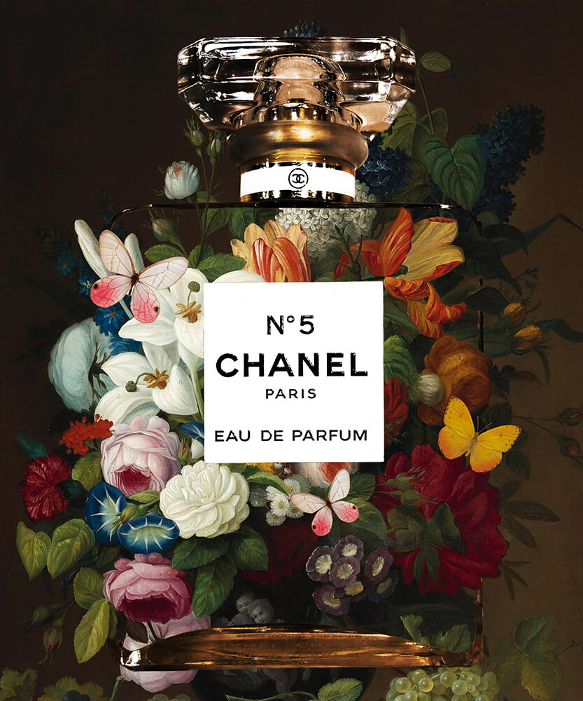 MH96 Chanel Fantasy flowers angels