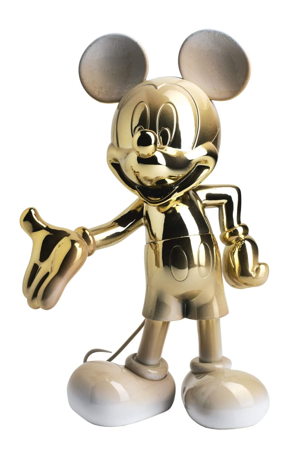 Mickey gold white