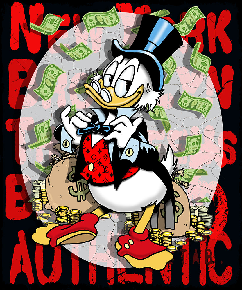 Mr Cash 2023 100x120cm in tiff