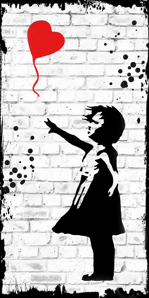 My balloon Mr B 60x120cm in tiff