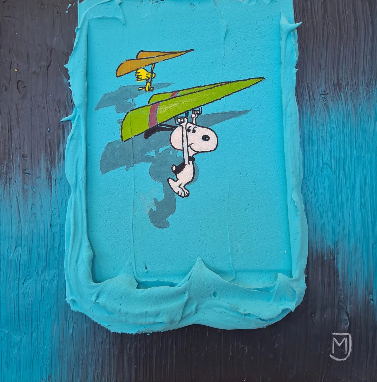Snoopy Goes Wild 25×25 cm (2)