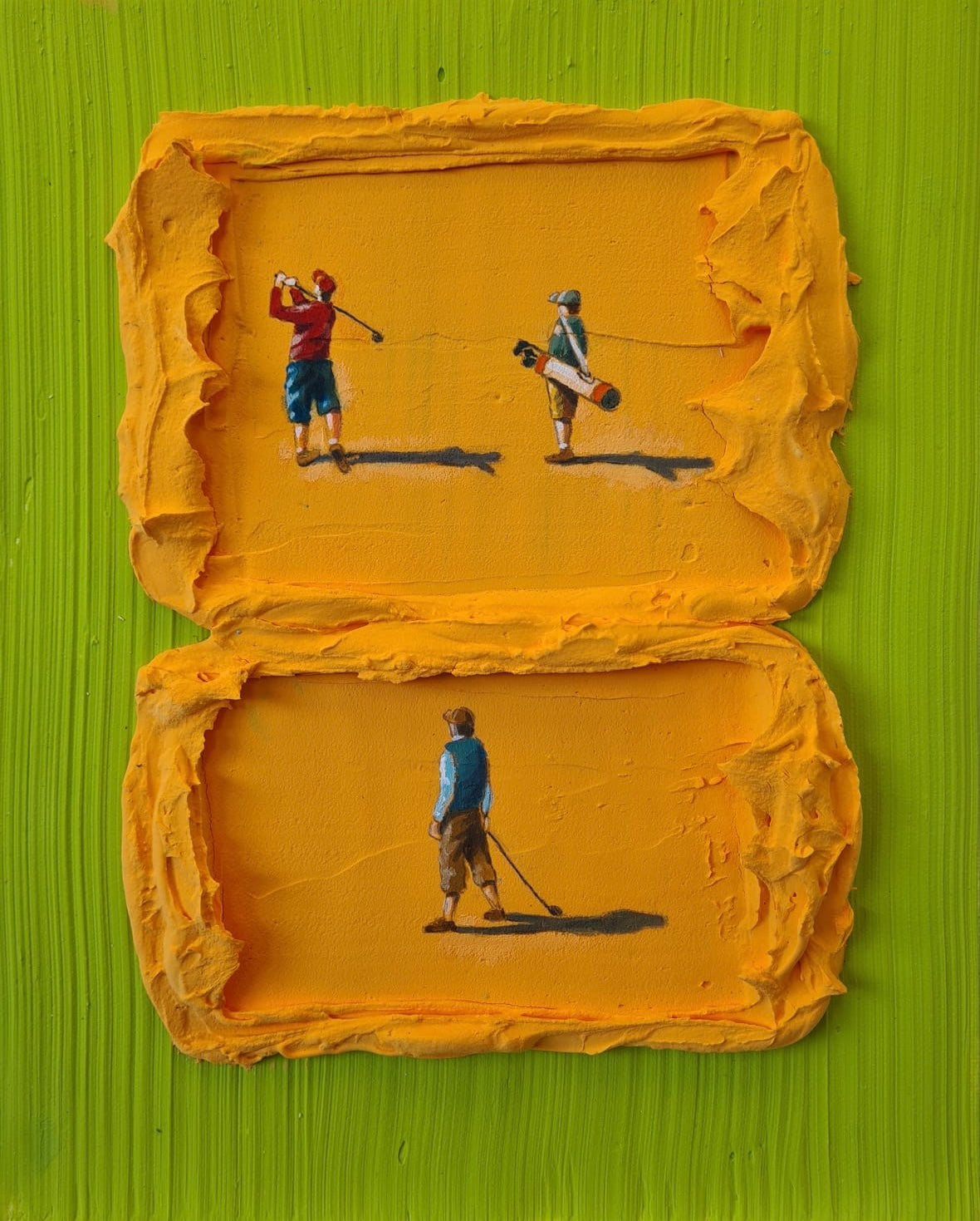 The Perfect Swing 24x30cm