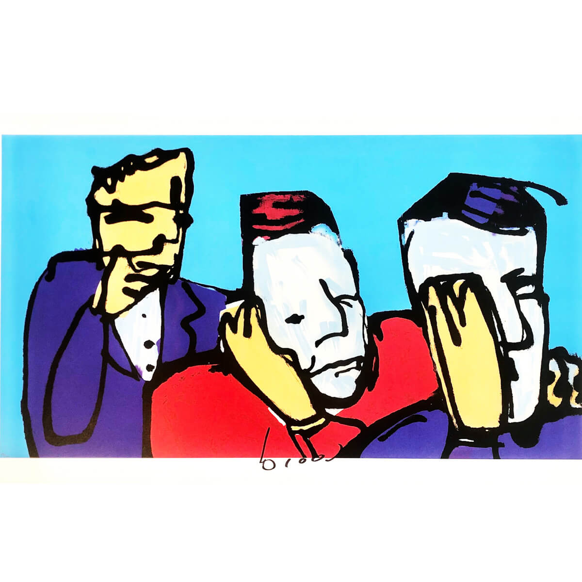 horen-zien-en-zwijgen-zeefdruk-herman-brood