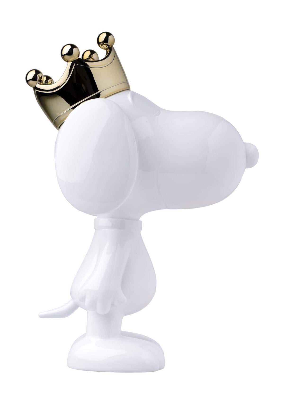 mickey and friends- snoopy white gold crown