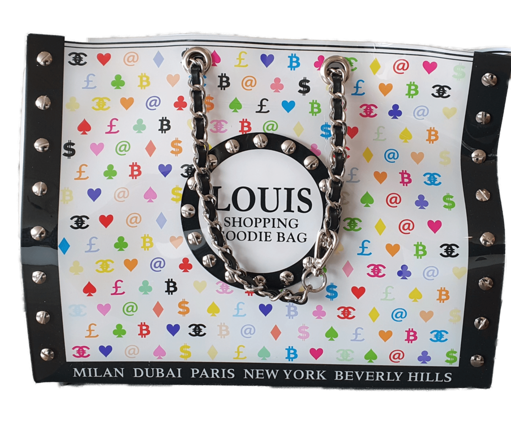 Louis goodie bag white- Ad van Hassel