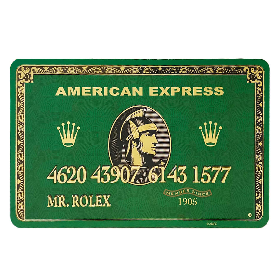 Amex Mr Rolex – van Apple