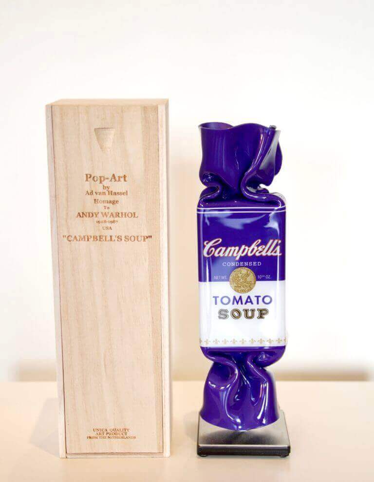 Candy Campbell Purple giftbox – Ad van Hassel