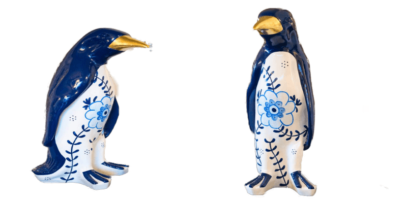 Pinguin Delfts blue  – Marcus van Oss