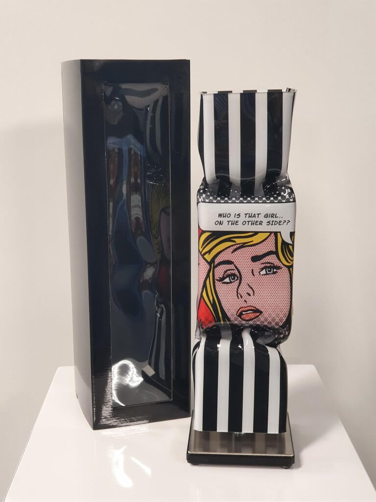 Art Sculpture Pop Art Stripes – Ad van Hassel