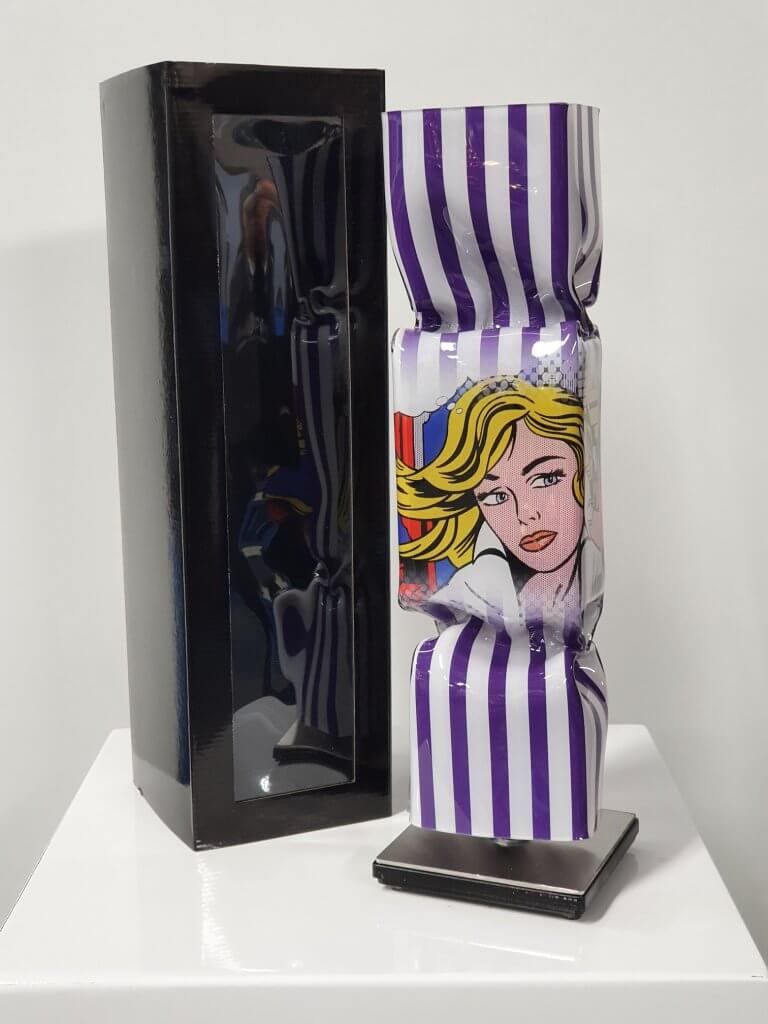 Art Sculpture Pop Art purple – Ad van Hassel