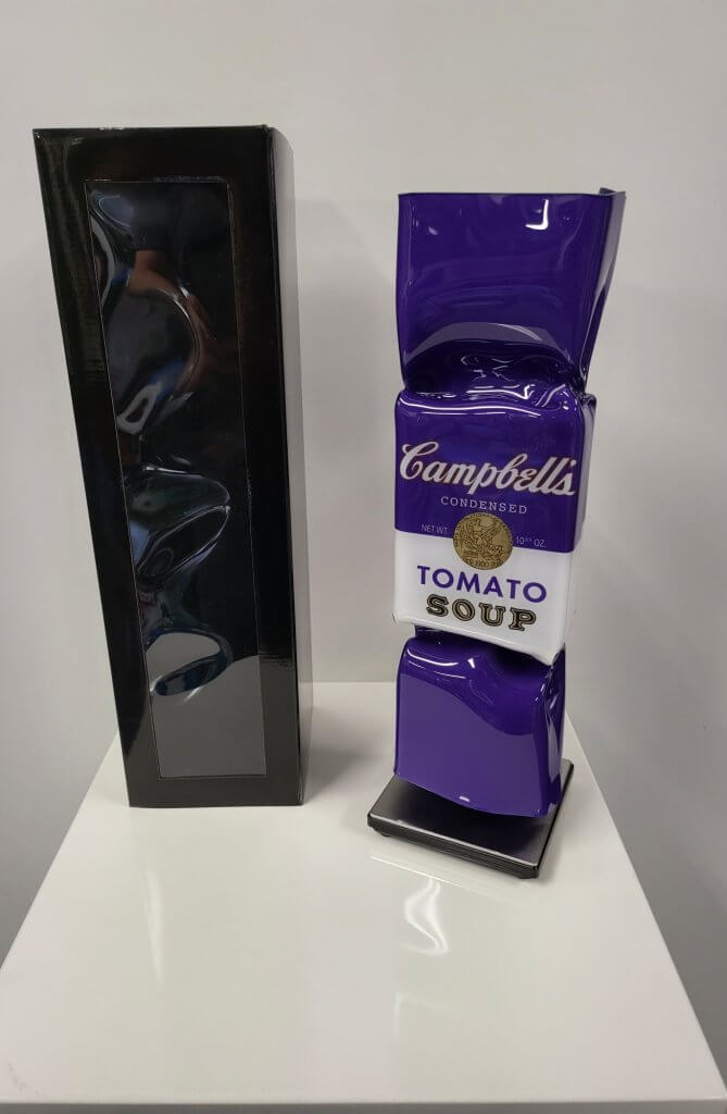 Art Sculpture Cambell’s purple – Ad van Hassel