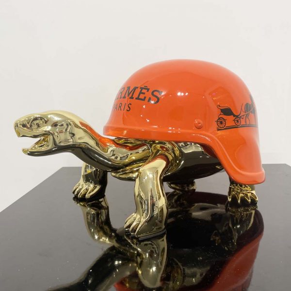 Hermes Golden Peace Turtle- van Apple – Gallery024