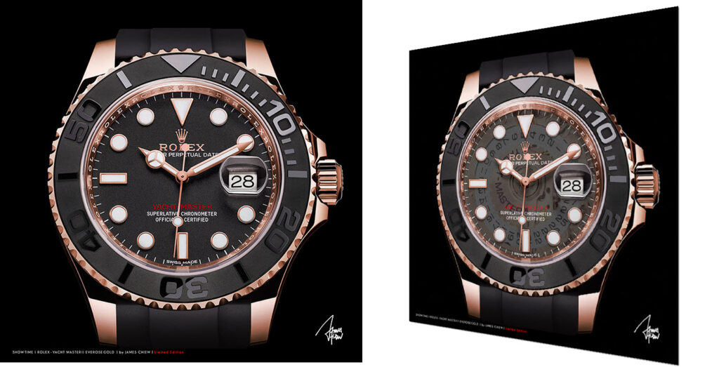 Rolex Yacht Master II Everose gold X-ray- James Chiew