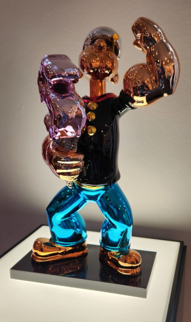 Icecream Popeye Sculpture – van Apple