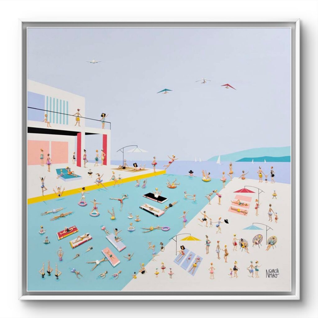 Chillin’ by the Pool – Nuria Garcia Miro