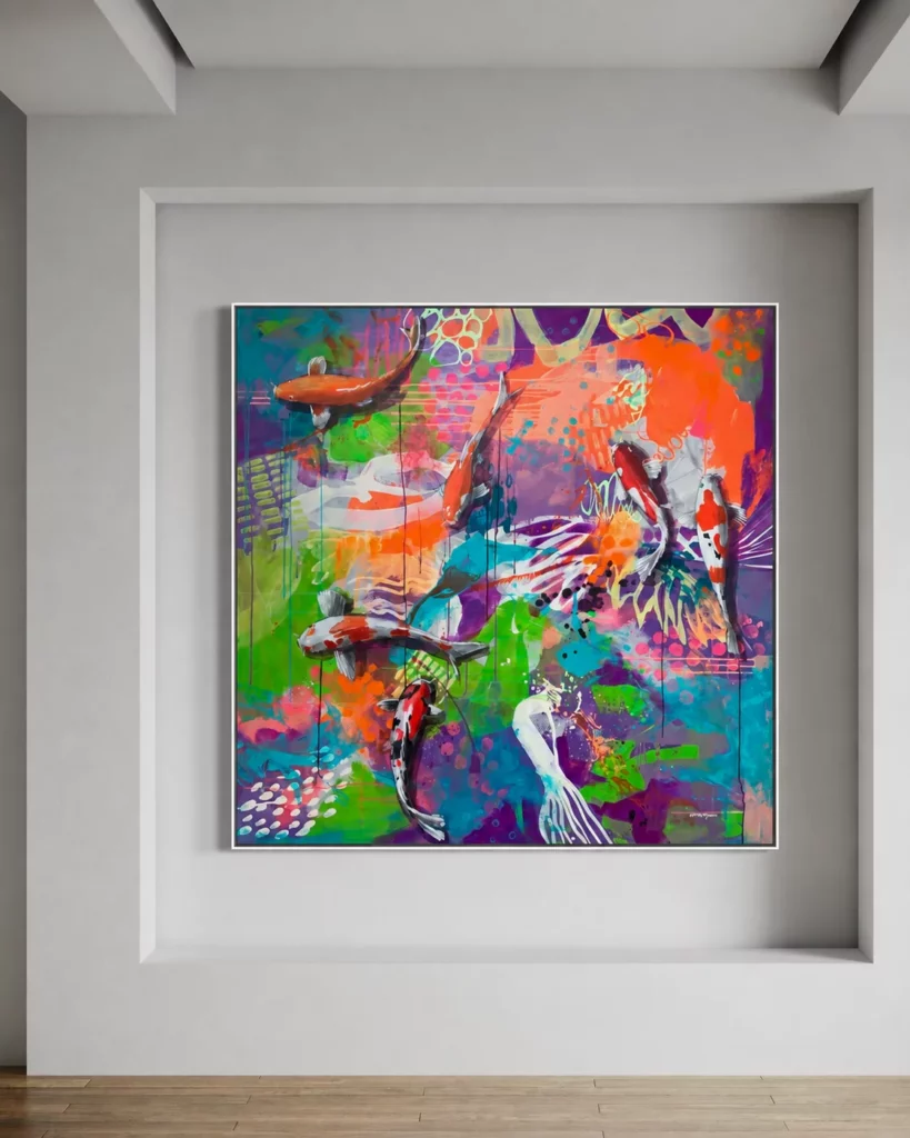 Koi in love I  – Andrea Ottenjann